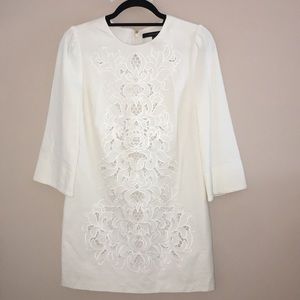 Cynthia Steffe dress - off white - size 2 - detail